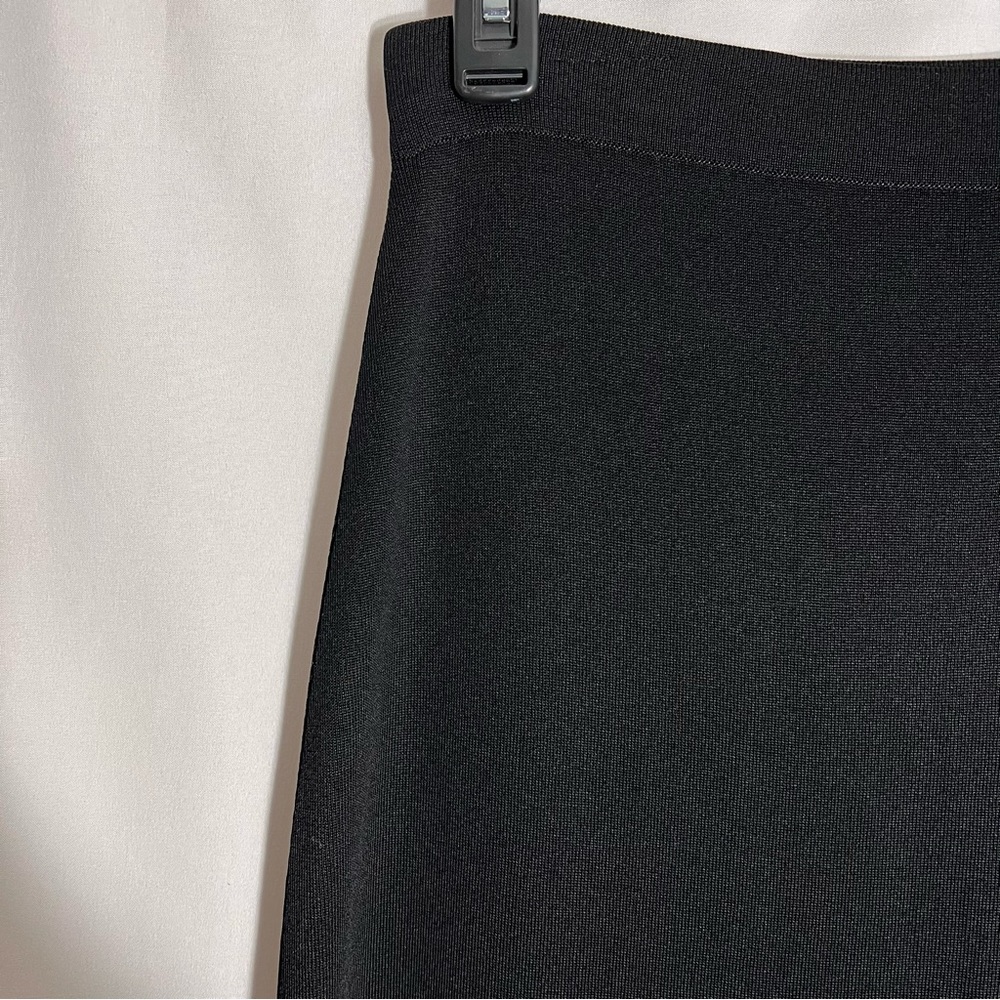 Exclusively Missok Womens Pull On Maxi Skirt Size M Black Long Elastic Waist - Picture 7 of 9